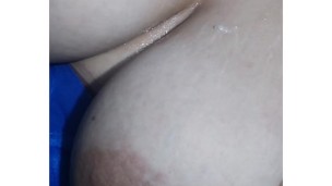 cute sis caught red handed while watching porn in brother’s mobile closeup shaved pussy fucking