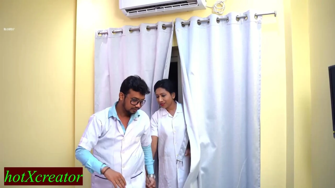 Desi Naughty Doctor fucks New Beautiful Nurse! Doctor Nurse Sex