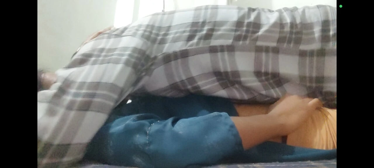 First time village girl romance with his lover in her private place. She was excited to experience this feeling