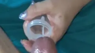 Sperm bank nurse in New York helps get my sample.