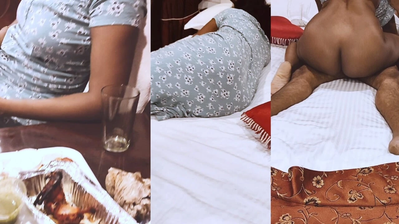 Indian Tamil Drinking Girl Sex In Hotel With Room Boy And Big Ass Doggy Style Position.